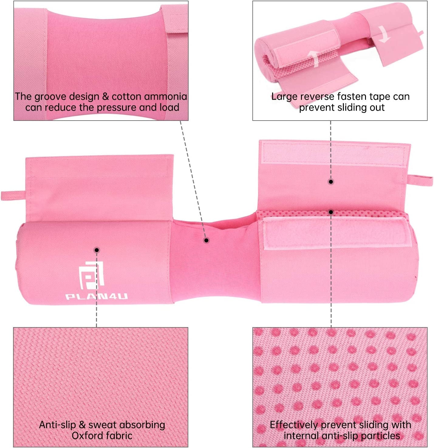 Barbell Pad Set for Squat, Hip Thrusts and Glutes Workout