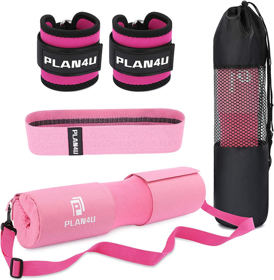 Barbell Pad Set for Squat, Hip Thrusts and Glutes Workout