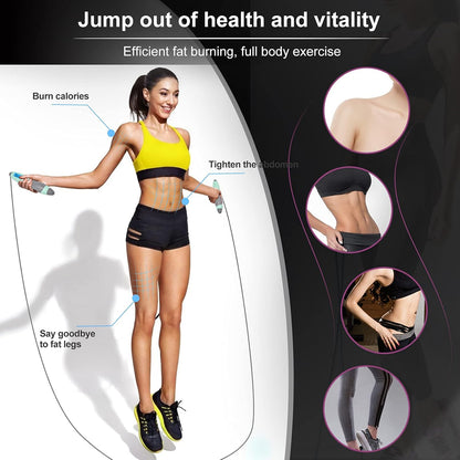 Digital Weighted Jump Rope with Calorie Counter