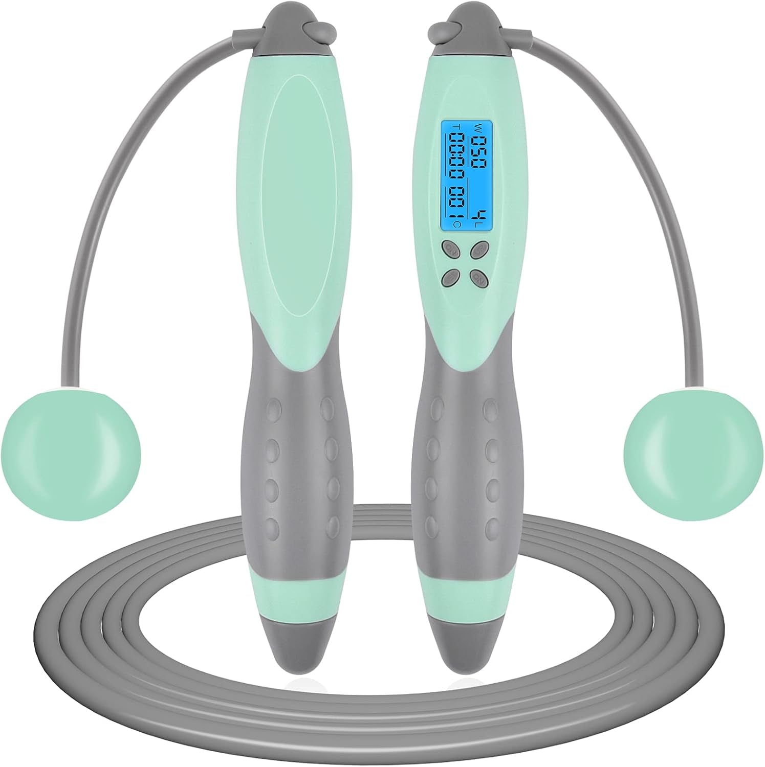 Digital Weighted Jump Rope with Calorie Counter