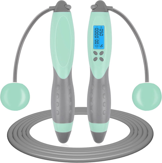 Digital Weighted Jump Rope with Calorie Counter
